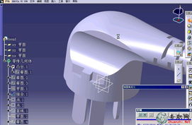 使用CATIA V5繪制電插頭產(chǎn)品設(shè)計(jì)教程下載與教學(xué)演示指南